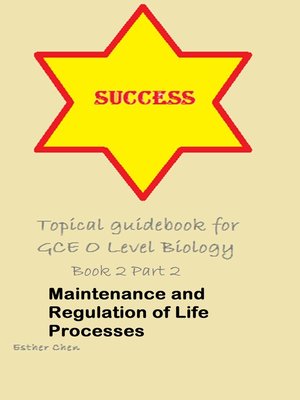 cover image of Topical Guidebook For GCE O Level Biology 2 Part 2